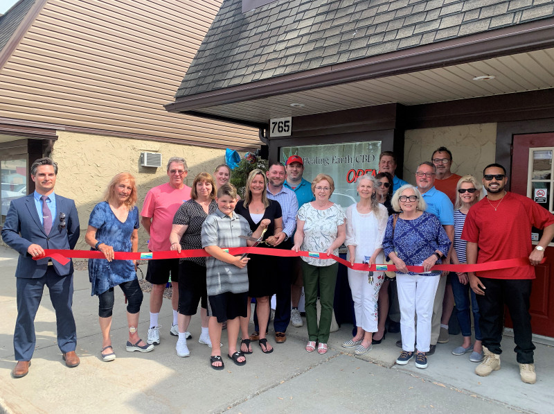 Healing Earth Ribbon Cutting Photo