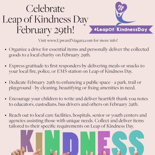 Leap of Kindness Day 1