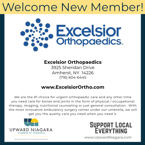 New Member - Excelsior Orthopaedics » Upward Niagara Chamber of 