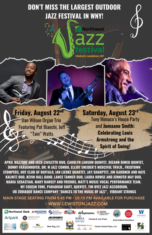 2025 Jazz Festival poster Page 1